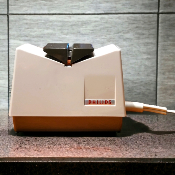 Vintage Philips Knife and Scissor Sharpener HM 3600 - 1970s Kitchen Tool - Picture 2 of 8